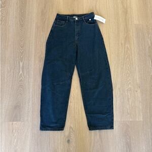 SNDYS Barrel Jeans Lex Size M Indigo Blue